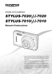 Olympus STYLUS 7020/MJU-70210 Manuel D'instructions