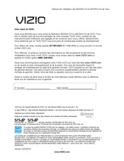 Vizio M370NV-CA Manuel De L'utilisateur