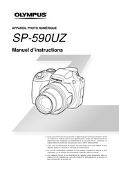 Olympus SP-565UZ Manuel D'instructions