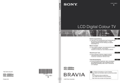 Sony Bravia KDL-23B40 Série Mode D'emploi