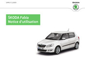 Skoda Fabia Notice D'utilisation