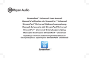 Bayan Audio StreamPort Universal Manuel D'utilisation