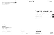 Sony RM-BR300 Mode D'emploi