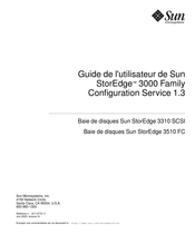 Sun Microsystems Sun StorEdge 3000 Série Guide De L'utilisateur