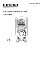 Extech Instruments EX520 Guide D'utilisation