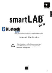 SmartLab fit W Manuel D'utilisation