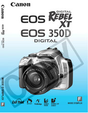Canon EOS 350D Digital Mode D'emploi
