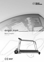 Daum electronic Ergo-run medical a24 Mode D'emploi