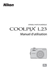 Nikon COOLPIX L23 Manuel D'utilisation