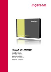 Ingeteam INGECON EMS Manager Manuel D'installation