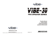 JB Systems VIBE-30 Mode D'emploi