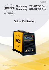 Weco Discovery 300AC/DC Evo Guide D'utilisation