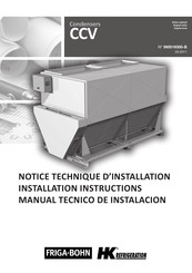 Lennox EMEA HK Refrigeration CCV 3 Notice Technique D'installation Et Guide D'utilisation