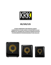 KRK Systems 8S Guide D'utilisation