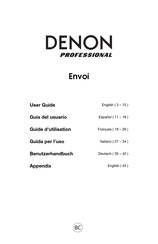 Denon Professional Envoi Guide D'utilisation