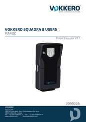 Vokkero SQUADRA 8 Mode D'emploi