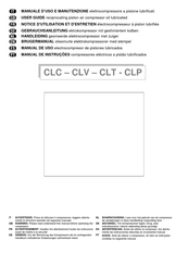CompAir CLT Série Notice D'utilisation Et D'entretien