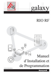 Honeywell RIO RF-C076 Manuel D'installation Et De Programmation