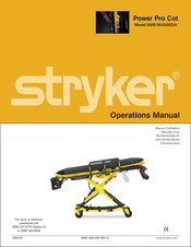 Stryker Power Pro Cot 6500 RUGGED Manuel D'utilisation