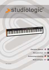 Studiologic Numa Compact 2 Mode D'emploi