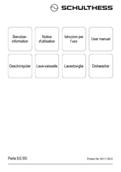 Schulthess Perla SG 55I Notice D'utilisation