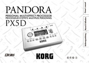 Korg Pandora PX5D Manuel D'utilisation