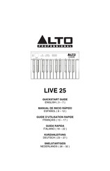 Alto Professional LIVE 25 Guide D'utilisation Rapide