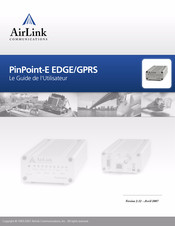 AirLink Communications PinPoint-E Guide De L'utilisateur