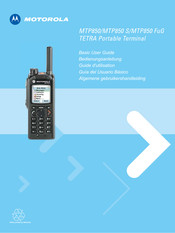 Motorola MTP850 FuG Guide D'utilisation