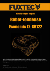 FUXTEC Economic FX-RB122 Mode D'emploi Original