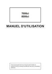 TA Triumph-Adler 7006ci Manuel D'utilisation