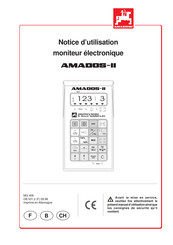 Amazone AMADOS-II Notice D'utilisation