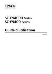 Epson SC-F9400H Série Guide D'utilisation