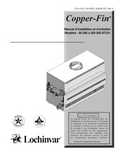 Lochinvar Copper-Fin CBN399 Manuel D'installation