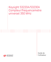 Keysight 53220A Guide De L'utilisateur