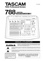 Tascam 788 Manuel Utilisateur