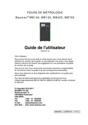 BEAMEX MB140 Guide De L'utilisateur