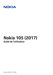 Nokia 105 Guide De L'utilisateur