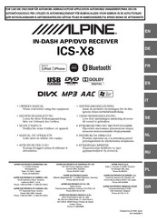 Alpine ICS-X8 Mode D'emploi