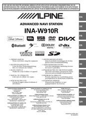 Alpine INA-W910R Mode D'emploi