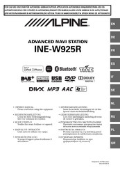 Alpine INE-W925R Mode D'emploi