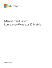 Microsoft Lumia Manuel D'utilisation