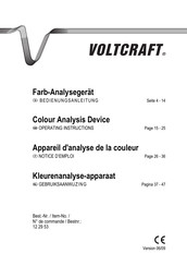 VOLTCRAFT RGB-2000 Notice D'emploi