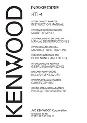 Kenwood Nexedge KTI-4 Mode D'emploi