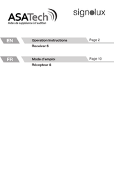 HumanTechnik ASATech Signolux S Mode D'emploi