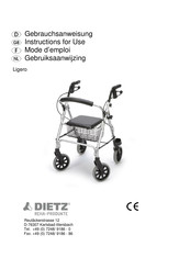 Dietz Ligero Mode D'emploi