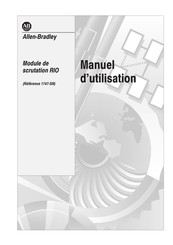 Rockwell Automation Allen-Bradley 1747-SN Manuel D'utilisation