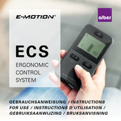 Alber E-Motion ECS Instructions D'utilisation