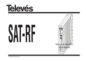 Televes SAT-RF Manuel D'utilisation