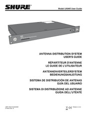 Shure UA845 Guide De L'utilisateur